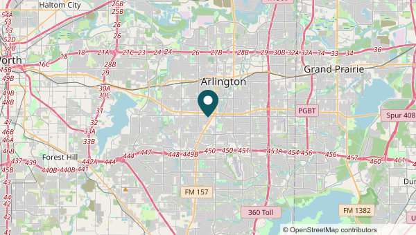 Arlington area map